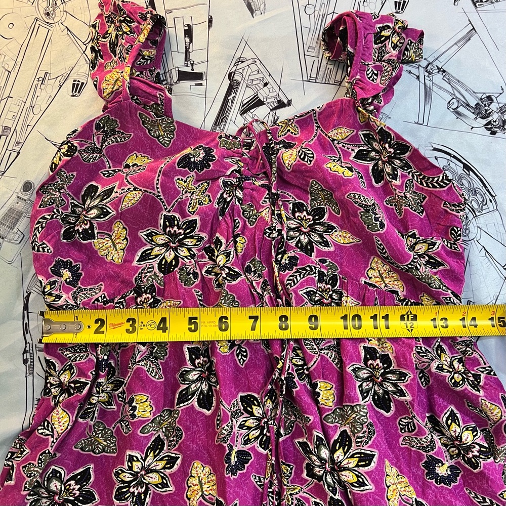 LOFT Pink Floral Dress - Picture 5 of 16